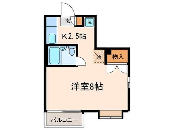 タマハイツの物件間取画像